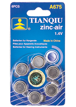 ZINC-AIR CELL